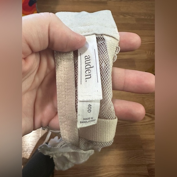 Women's Lace Unlined Balconette Bra by Auden in the color pink 40 D #1911 - Picture 3 of 6